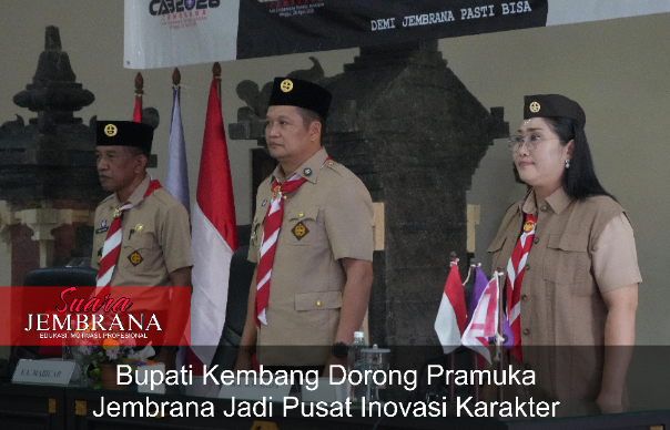 Bupati Kembang Dorong Pramuka Jembrana Jadi Pusat Inovasi Karakter