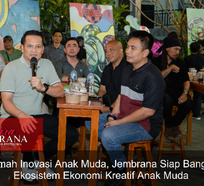 Rumah Inovasi Anak Muda, Jembrana Siap Bangun Ekosistem Ekonomi Kreatif Anak Muda