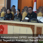 Jadikan Rekomendasi DPRD sebagai “Kompas”, Bupati Tegaskan Komitmen Benahi Kinerja