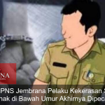 Oknum PNS Jembrana Pelaku Kekerasan Seksual Anak di Bawah Umur Akhirnya Dipecat