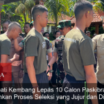 Bupati Kembang Lepas 10 Calon Paskibraka, Tekankan Proses Seleksi yang Jujur dan Disiplin