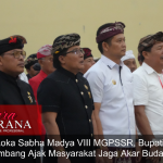 Loka Sabha Madya VIII MGPSSR, Bupati Kembang Ajak Masyarakat Jaga Akar Budaya