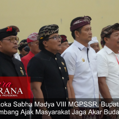 Loka Sabha Madya VIII MGPSSR, Bupati Kembang Ajak Masyarakat Jaga Akar Budaya