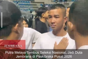 Putra Melaya Tembus Seleksi Nasional, Jadi Duta Jembrana di Paskibraka Pusat 2026