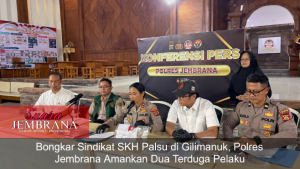 Bongkar Sindikat SKH Palsu di Gilimanuk, Polres Jembrana Amankan Dua Terduga Pelaku