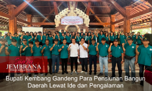 Bupati Kembang Gandeng Para Pensiunan Bangun Daerah Lewat Ide dan Pengalaman