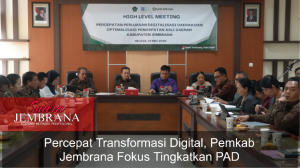 Percepat Transformasi Digital, Pemkab Jembrana Fokus Tingkatkan PAD