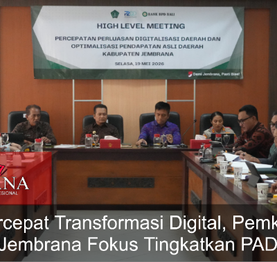Percepat Transformasi Digital, Pemkab Jembrana Fokus Tingkatkan PAD