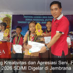 Dorong Kreativitas dan Apresiasi Seni, FLS2N 2026 SD/MI Digelar di Jembrana
