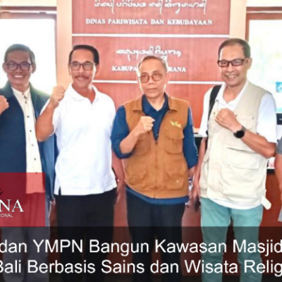 ITERA dan YMPN Bangun Kawasan Masjid Pantai Bali Berbasis Sains dan Wisata Religi