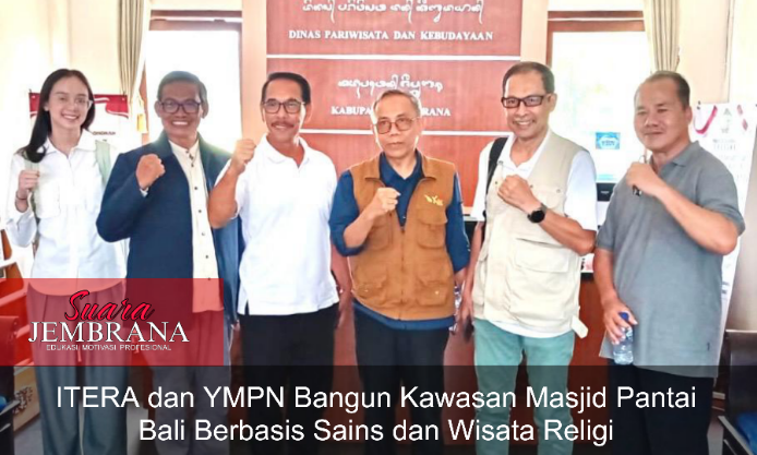 ITERA dan YMPN Bangun Kawasan Masjid Pantai Bali Berbasis Sains dan Wisata Religi