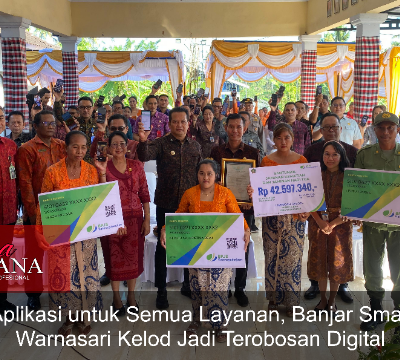 Satu Aplikasi untuk Semua Layanan, Banjar Smart Hub Warnasari Kelod Jadi Terobosan Digital