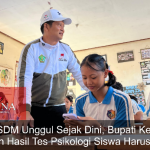 Cetak SDM Unggul Sejak Dini, Bupati Kembang Tegaskan Hasil Tes Psikologi Siswa Harus Dikawal