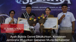 Ayah Bunda Genre Dikukuhkan, Komitmen Jembrana Wujudkan Generasi Muda Berkarakter