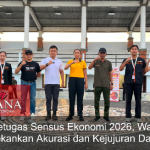 Lepas Petugas Sensus Ekonomi 2026, Wabup Ipat Tekankan Akurasi dan Kejujuran Data