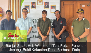 Banjar Smart Hub Warnasari Tuai Pujian Peneliti Jepang, Bukti Kekuatan Desa Berbasis Data
