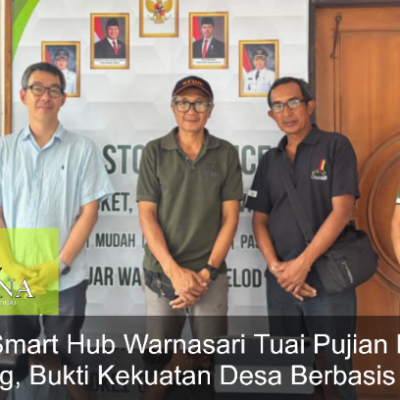 Banjar Smart Hub Warnasari Tuai Pujian Peneliti Jepang, Bukti Kekuatan Desa Berbasis Data