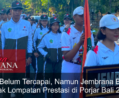 Target Belum Tercapai, Namun Jembrana Berhasil Cetak Lompatan Prestasi di Porjar Bali 2026