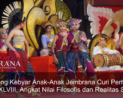 Duta Gong Kebyar Anak-Anak Jembrana Curi Perhatian di PKB XLVIII, Angkat Nilai Filosofis dan Realitas Sosial