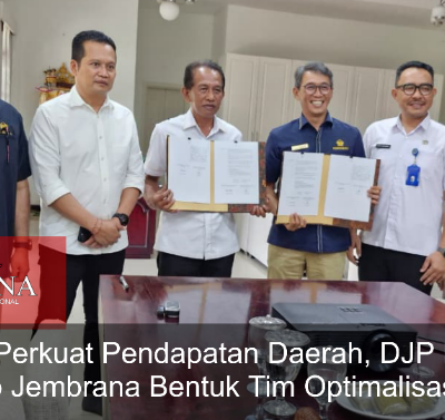 Sinergi Perkuat Pendapatan Daerah, DJP Bali dan Pemkab Jembrana Bentuk Tim Optimalisasi Pajak