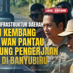 Perkuat Infrastruktur Daerah, Bupati Kembang Hartawan Pantau Langsung Pengerjaan Jalan di Banyubiru