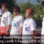 Gunakan Sistem Manajemen Talenta, Bupati Kembang Lantik 5 Kepala OPD di TPA Peh