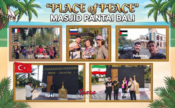 Dari Masjid Pantai Bali Untuk Indonesia, Kemenag Jembrana Tebarkan Nilai Toleransi Lewat GEBER MAS
