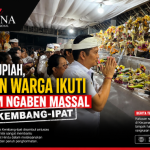 Hemat Jutaan Rupiah, Ratusan Warga Ikuti Program Ngaben Massal Gratis Kembang-Ipat