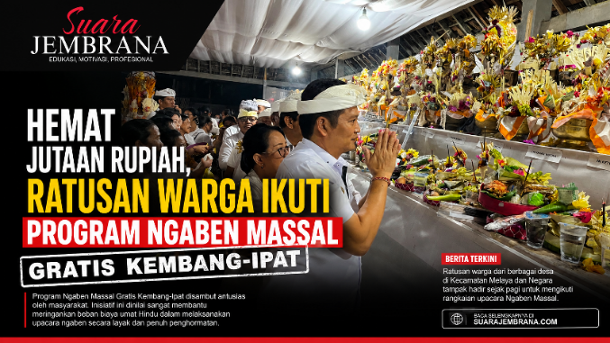 Hemat Jutaan Rupiah, Ratusan Warga Ikuti Program Ngaben Massal Gratis Kembang-Ipat