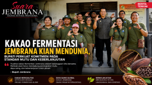 Kakao Fermentasi Jembrana Kian Mendunia, Bupati Perkuat Komitmen pada Standar Mutu dan Keberlanjutan