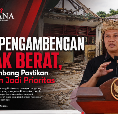 SDN 2 Pengambengan Rusak Berat, Bupati Kembang Pastikan Perbaikan Jadi Prioritas