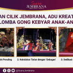 Seniman Cilik Jembrana, Adu Kreativitas di Lomba Gong Kebyar Anak-Anak