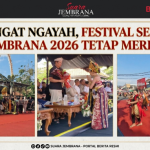 Semangat Ngayah, Festival Semarak Jembrana 2026 Tetap Meriah
