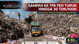Sampah ke TPA Peh Turun hingga 30 Ton/Hari