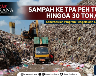 Sampah ke TPA Peh Turun hingga 30 Ton/Hari
