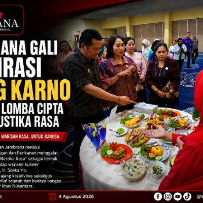 Jembrana Gali Inspirasi Bung Karno melalui Lomba Cipta Menu Mustika Rasa