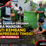 Kelola Sampah Organik Secara Mandiri, Bupati Kembang Beri Apresiasi Tinggi Warga Sri Mandala