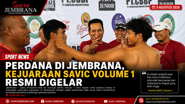 Perdana di Jembrana, Kejuaraan SAVIC Volume 1 Resmi Digelar