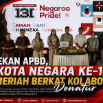 Tekan APBD, HUT Kota Negara ke-131 Tetap Meriah Berkat Kolaborasi Donatur