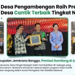 Desa Pengambengan Raih Predikat Desa Cantik Terbaik Tingkat Nasional