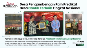 Desa Pengambengan Raih Predikat Desa Cantik Terbaik Tingkat Nasional