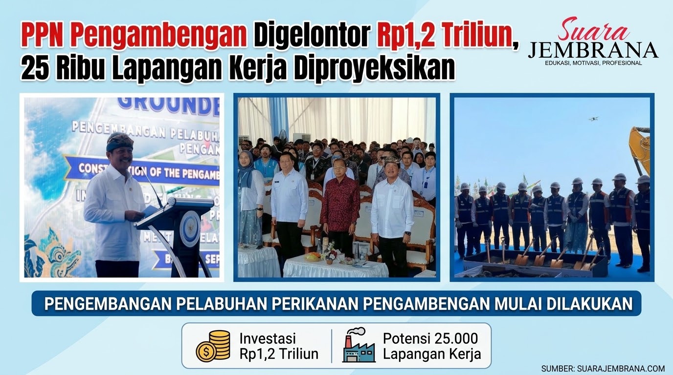 PPN Pengambengan Digelontor Rp1,2 Triliun, 25 Ribu Lapangan Kerja Diproyeksikan