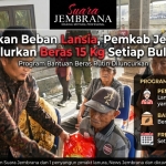 Ringankan Beban Lansia, Pemkab Jembrana Salurkan Beras 15 Kg Setiap Bulan