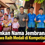 Harumkan Nama Jembrana, Dua Siswa Raih Medali di Kompetisi Nasional