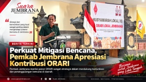 Perkuat Mitigasi Bencana, Pemkab Jembrana Apresiasi Kontribusi ORARI