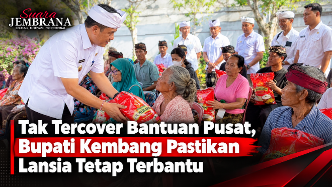 Tak Tercover Bantuan Pusat, Bupati Kembang Pastikan Lansia Tetap Terbantu