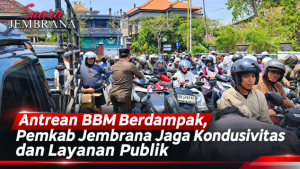 Antrean BBM Berdampak, Pemkab Jembrana Jaga Kondusivitas dan Layanan Publik