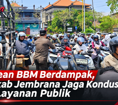 Antrean BBM Berdampak, Pemkab Jembrana Jaga Kondusivitas dan Layanan Publik