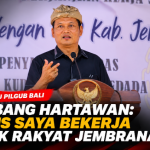 Disorot Isu Pilgub Bali, Kembang Hartawan: Fokus Saya Bekerja untuk Rakyat Jembrana