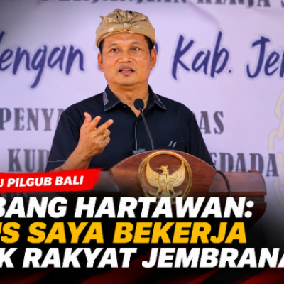 Disorot Isu Pilgub Bali, Kembang Hartawan: Fokus Saya Bekerja untuk Rakyat Jembrana